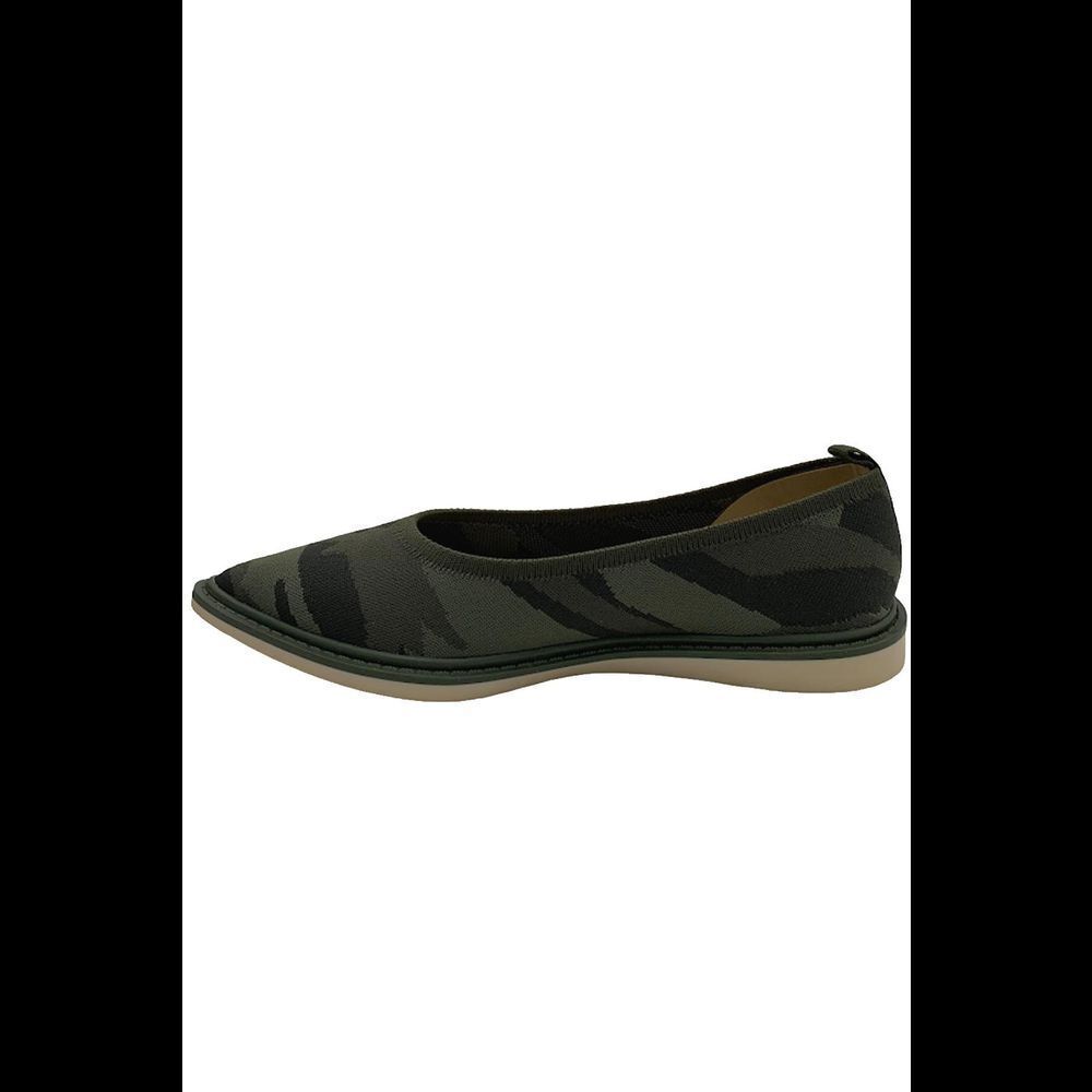 Louise et Cie Washable Knit Pointed-Toe Flats Celete Camo - Medium - Picture 2 of 5